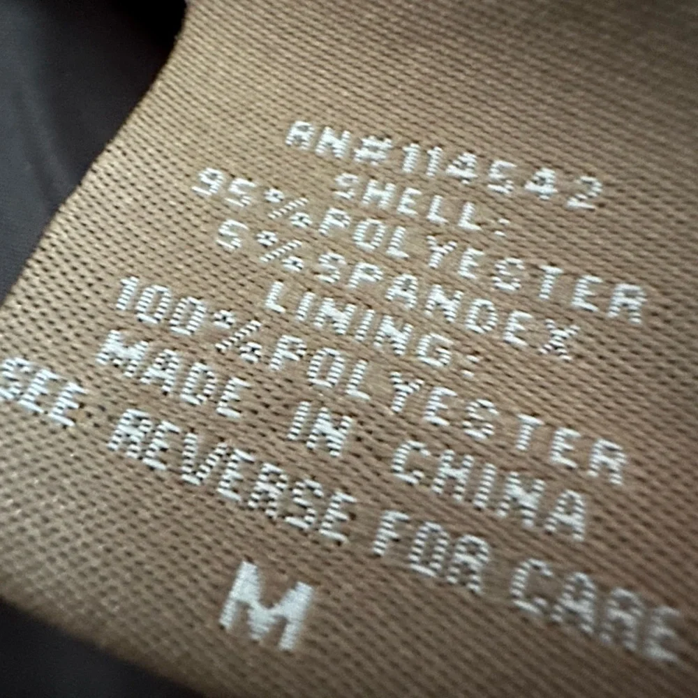 J2 by Jou Jou vegan leather moto biker jacket tan full zip women's size M - Picture 8 of 10